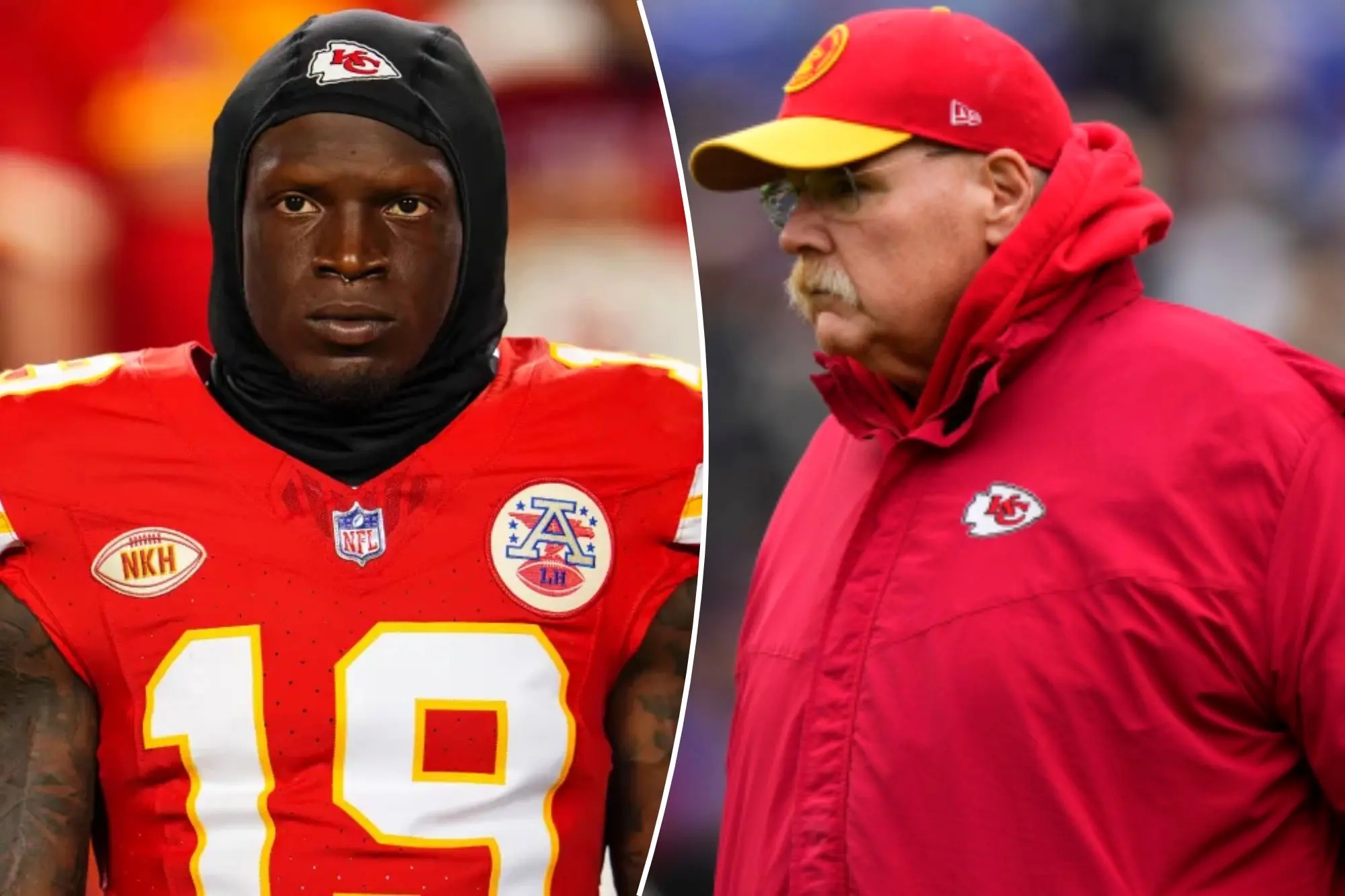 Chiefs’ Andy Reid says Kadarius Toney injury not ‘made up’ after ...