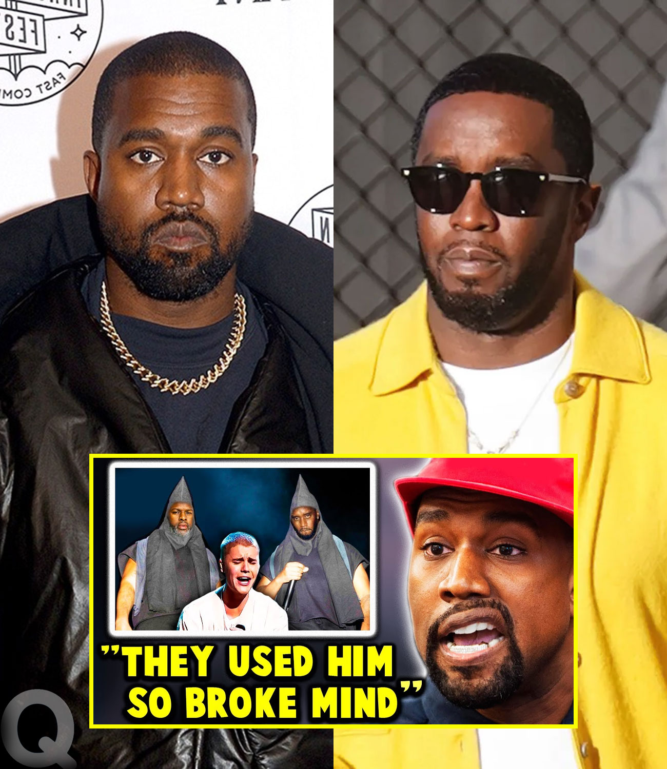 Why Kanye West HATES How Diddy & Corey Gamble Used Justin Bieber For ...