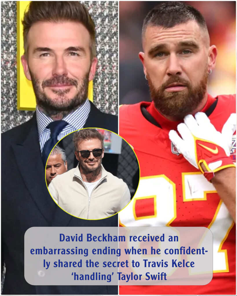 David Beckham received an embarrassing ending when he confidently ...