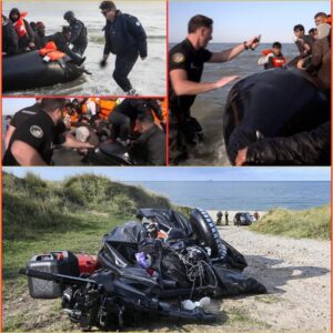 Outrage Erupts as British Vigilantes Are Filmed Slashing Migrant Boats in France DF