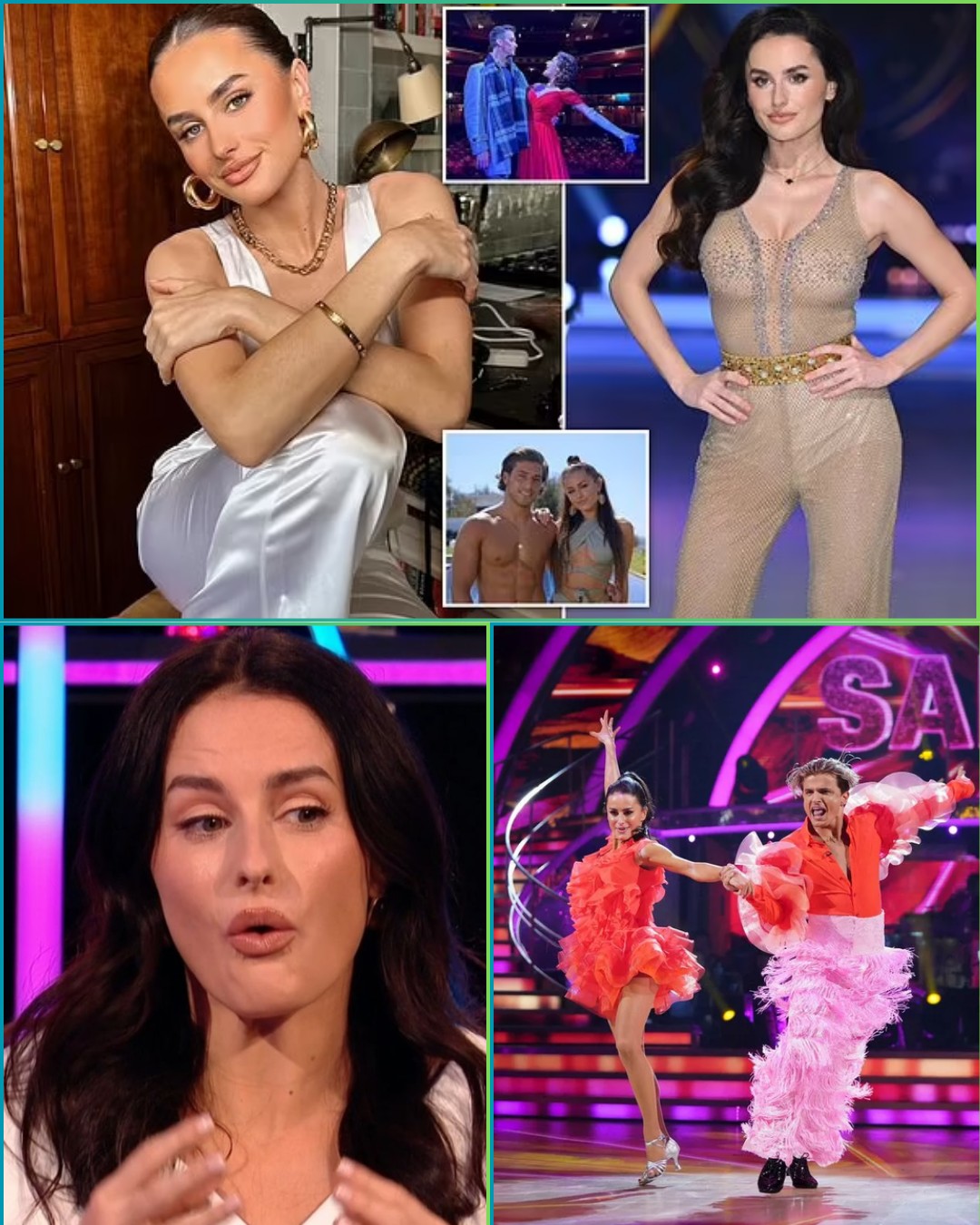 SHOCKING LEAK: “I never thought Amber would be like this!” — A hidden mic allegedly exposes Strictly Come Dancing star Amber Davies barking orders like a queen at her pro partner — you won’t believe your ears! Her partner’s silent, head-down reaction… the yelling… and one TERRIFYING line that could destroy Amber Davies forever…