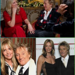 Penny Lancaster, 54, repeatedly broke down in tears as she looked back on her deeply emotional love story with 80-year-old Rod Stewart — and her raw honesty even moved him to wipe away his own tears