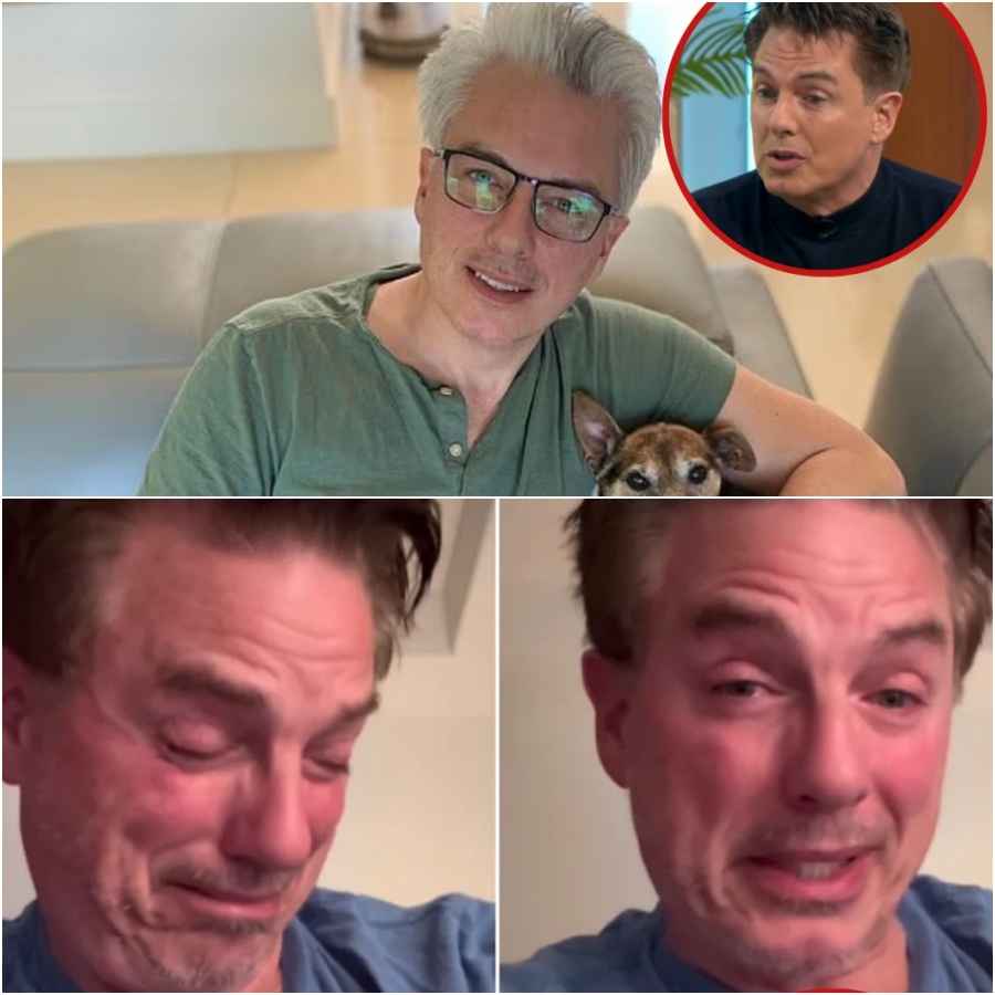 ‘We don’t need to see this’- Concerns for sobbing John Barrowman as he heartbreaking shares video with his dead dog SS