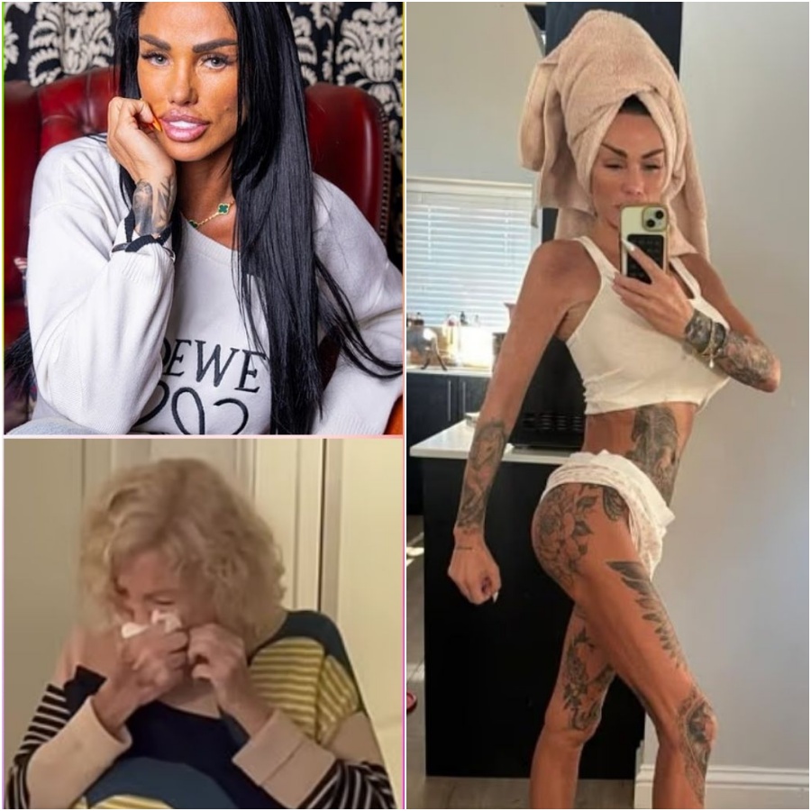 SHOCK CONFESSION: Katie Price has stunned fans with a chilling admission after her dramatic weight loss, branding herself a “stick woman” — as her own family desperately beg her to get medical help.  DD