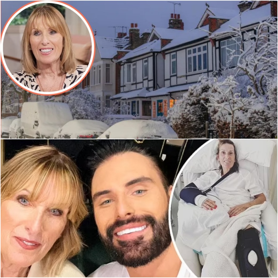 Rylan Clark’s mum Linda, 73, ‘black’ with bruises after terrifying fall on ice SS