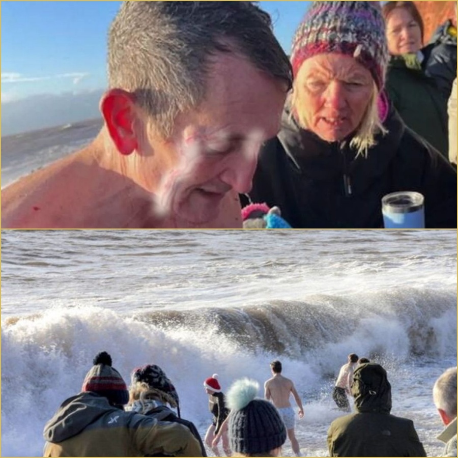 𝐂𝐇𝐑𝐈𝐒𝐓𝐌𝐀𝐒 𝐓𝐑𝐀𝐆𝐄𝐃𝐘 𝐈𝐍 𝐓𝐇𝐄 𝐖𝐀𝐕𝐄𝐒  A Christmas Day swim survivor has revealed he was dragged from 6ft waves — as two people were lost to the sea in a devastating tragedy. Rescuers fought brutal conditions as the water turned deadly in moments. A festive tradition… ending in heartbreak Britain won’t forget. DD