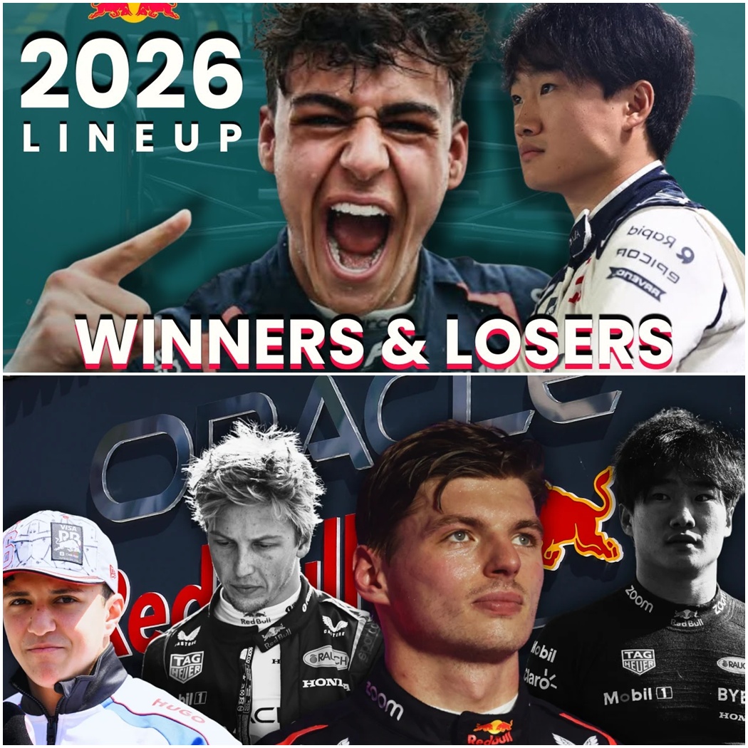 Ruthless Red Bull: Tsunoda Axed as Teenagers Seize the Throne in Shock 2026 Lineup Shake-Up